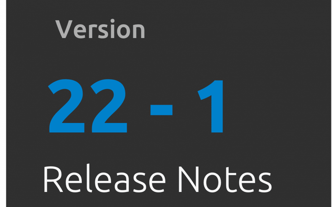 tixxt Release Notes 22-1