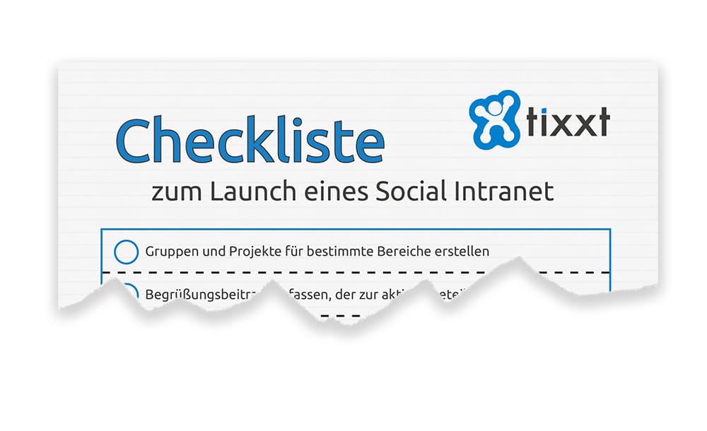 Die Checkliste zum Launch eines Social Intranets